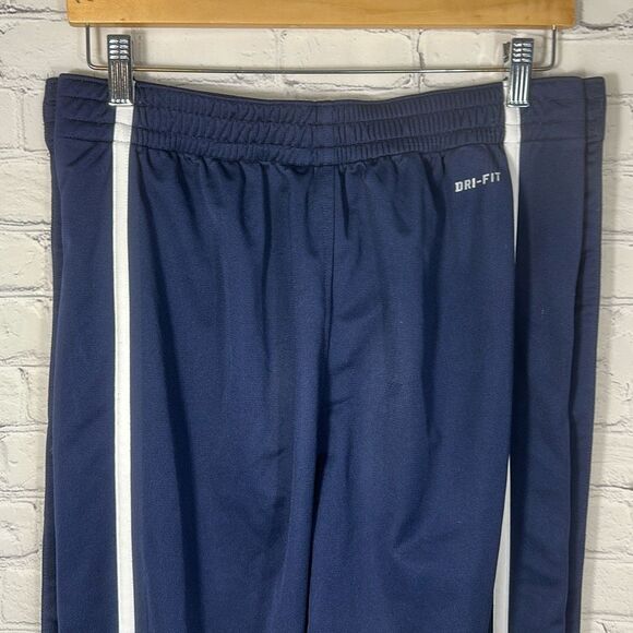 Nike Tear Away Pants Men Large Blue Basketball Warm Up Swoosh Y2K 436633-420 - Picture 4 of 10